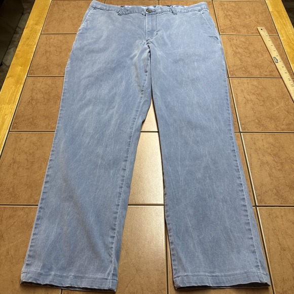 Tommy Bahama Other - Tommy Bahama Pants Sz 35 x 26 Blue Boracay Cotton‎ Stretch Tencel Blend